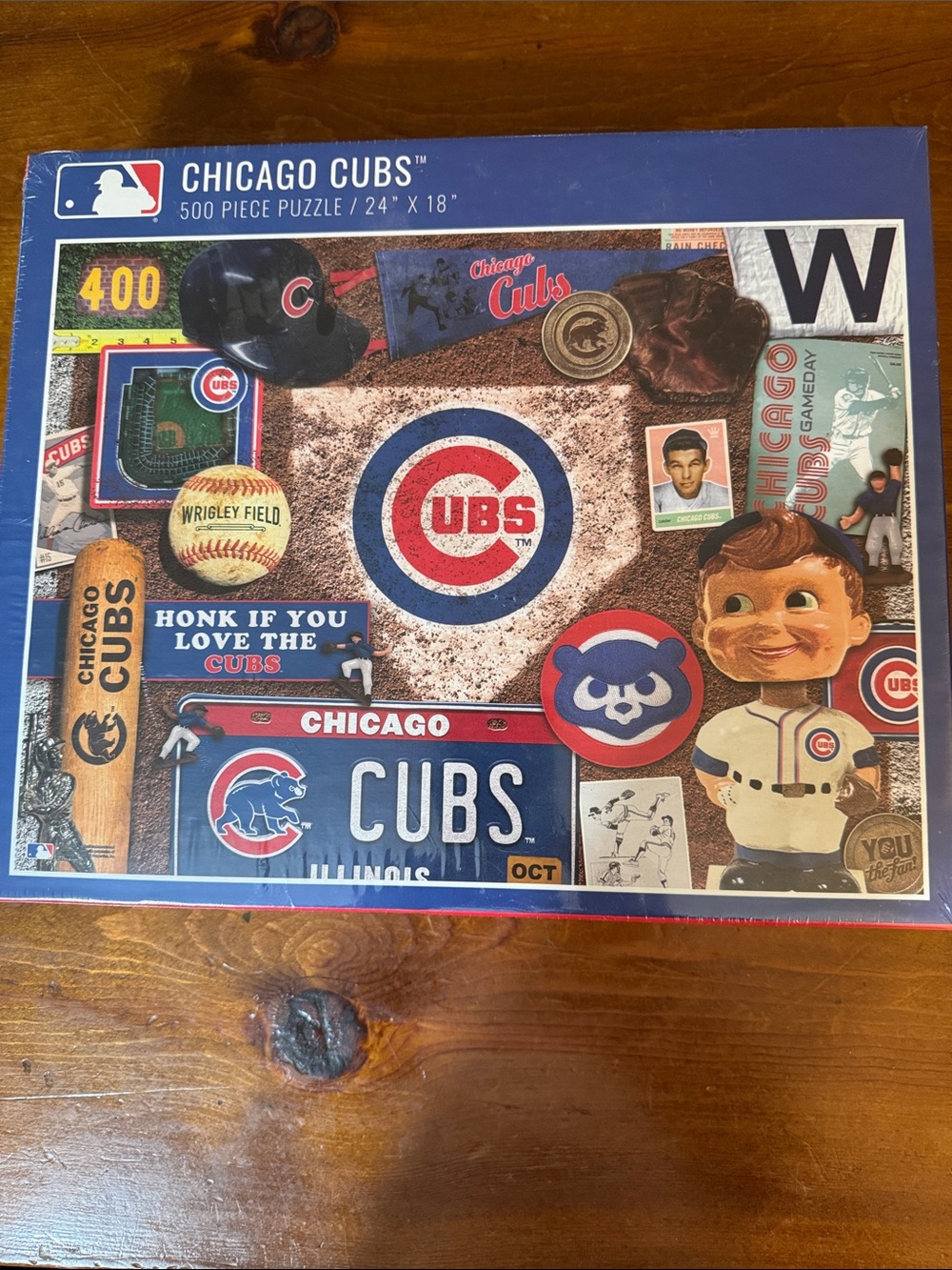 MLB Chicago Cubs 500-Piece Puzzle - Factory Sealed - NWT